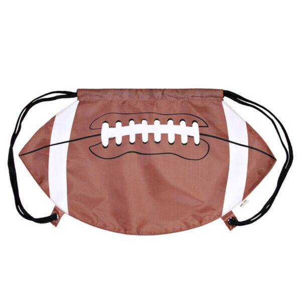 Football Drawstring Bag Thumbnail